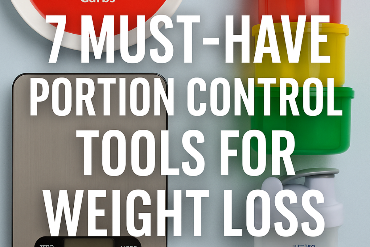 Must have pertion control text over portion control tool image.