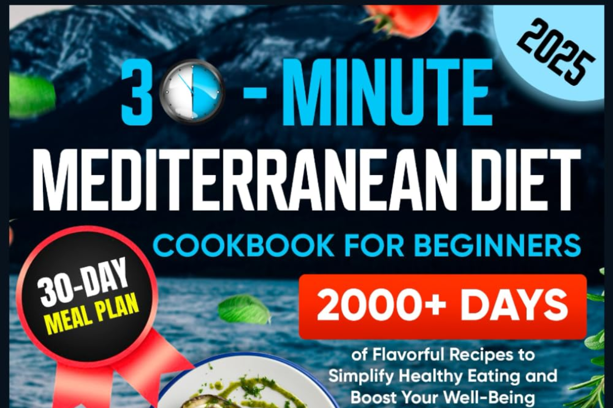 Image of 300 minute mediterranean diet book.