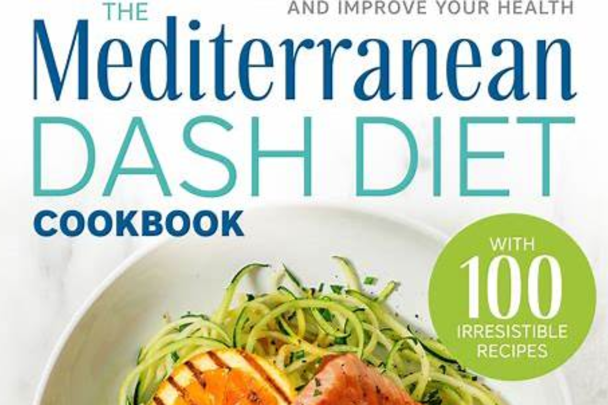 Image of dash diet cookbook.